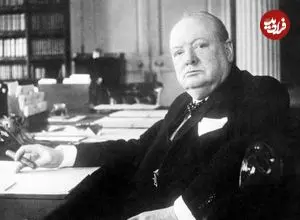 عکس| سفر در زمان؛ «چرچیل» در جوانی و در حال بازی گلف؛ سال 1292