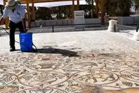 موزاییک رومی با نقش «طاووس، گاو و مرد فلوت‌زن» بعد از ۱۶۰۰ سال از زیر خاک بیرون آمد