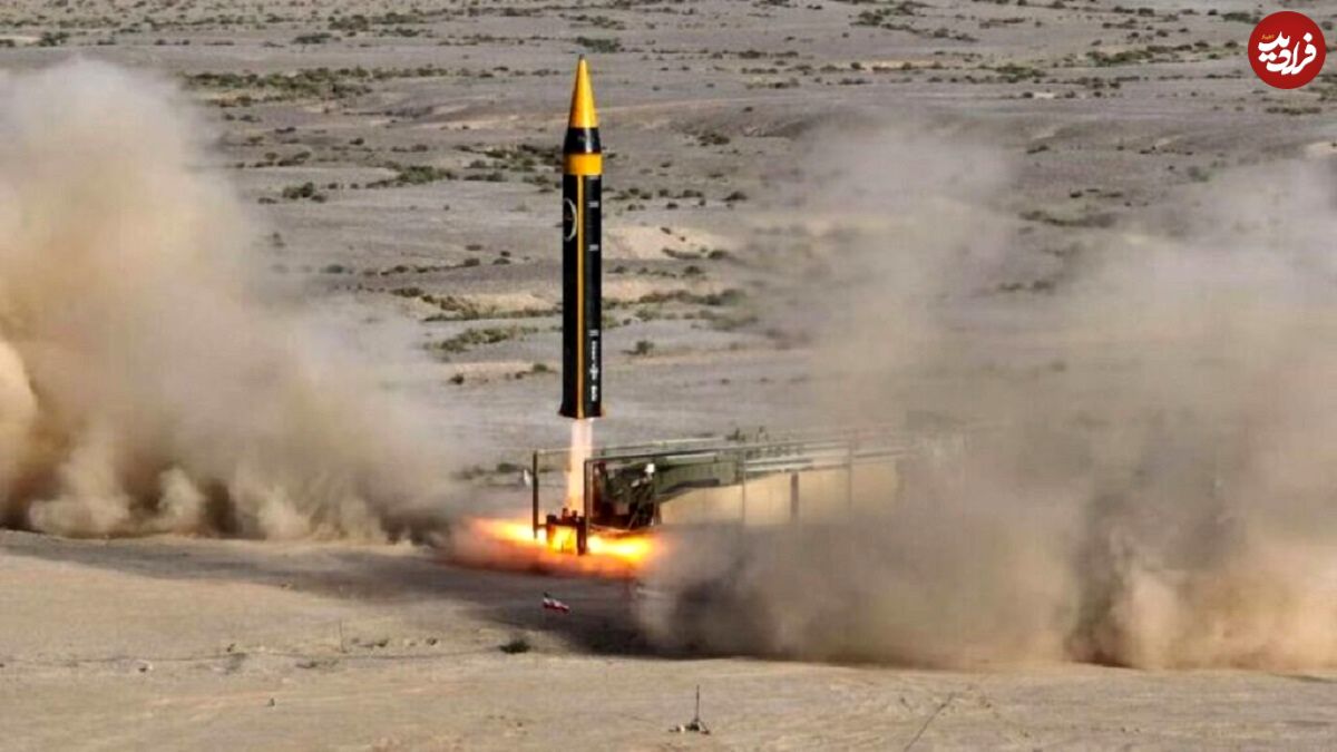 تصاویر؛ شلیک موشک «سجیل» به اسرائیل برای اولین بار