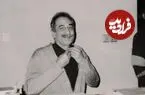 عکس| سفر زمان؛ «داریوش فروهر» در حال بازی با فرزندش آرش؛ سال 55