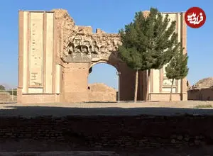 تصاویر| مسجدی ناتمام در خراسان که در یک انزوا دیدنی‌ غرق شده است