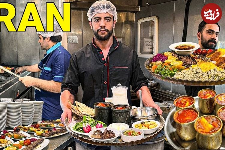ببینید؛ غذای خیابانی در ایران؛ پخت انواع کباب، خورشت و آبگوشت در تهران