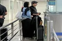 تصاویر جدید از سحر دولتشاهی و همایون شجریان در هوای برفی