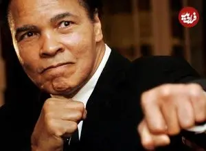 عکس| سفر در زمان؛ «محمدعلی کلی» در حال تمرین برای مبارزه با چارلی پاول؛ سال 1341