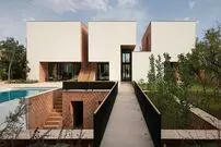 (تصاویر) ویلای ناربن کرمان؛ تلفیق معماری مدرن و بافت تاریخی در باغ انار!