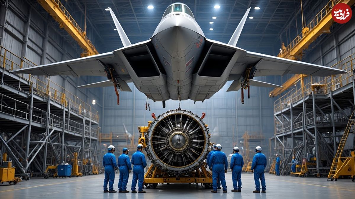 ببینید؛ نگاهی به مراحل طراحی و تولید موتور جت جنگنده F-22 Raptor