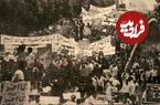 تصاویر؛ سفر در زمان؛ راهپیمایی ۵ میلیونی علیه اسرائیل همزمان با حمله دشمن در تهران