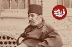 عکس| سفر زمان؛ «خزانه‌دار ناصرالدین شاه» سوار بر «ویلچر» در حیاط قصر
