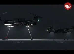 ببینید| این پهپادها کمک حال امدادگران هستند