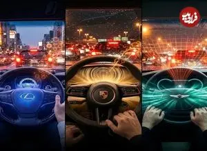 تصاویر| نورپردازی هوشمند در خودروهای لوکس از مرسدس تا پورشه: وقتی نورپردازی با شما هماهنگ می شود!