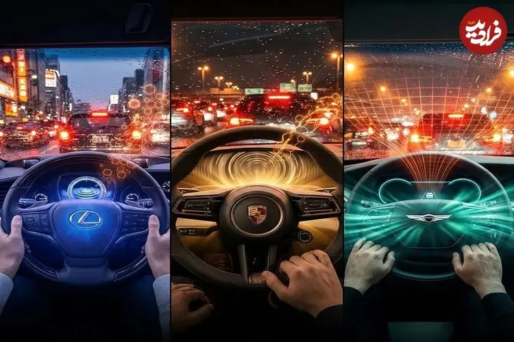 تصاویر| نورپردازی هوشمند در خودروهای لوکس از مرسدس تا پورشه: وقتی نورپردازی با شما هماهنگ می شود!