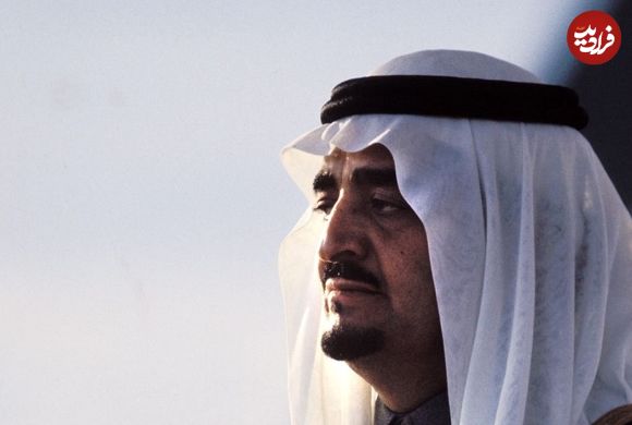 عکس؛ سفر در زمان؛ دیدار صمیمی «ملک فهد، پادشاه عربستان با صدام»؛ سال 57