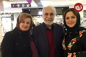 عکس| سفر زمان؛ «سعید امیرسلیمانی» 29 ساله در مراسم عروسی در کنار همسرش؛ سال 50