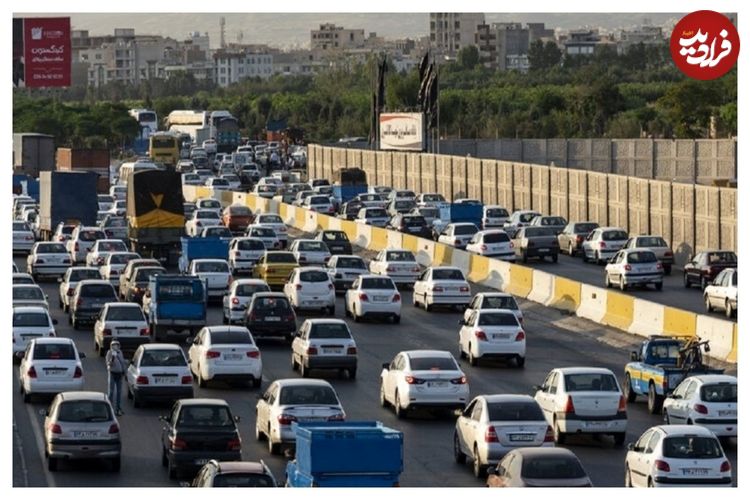 ترافیک سنگین، جاده‌های شمال را قفل کرد
