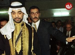 عکس؛ سفر در زمان؛ «عدی پسر خونخوار صدام حسین در آزمون دکتری»؛ دهه 1370