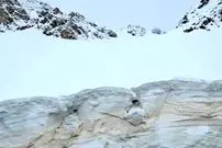ارتفاع برف در این منطقه به ۶ متر رسید