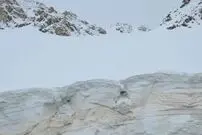 ارتفاع برف در این منطقه به ۶ متر رسید