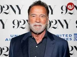 عکس| سفر در زمان؛ «آرنولد» در مراسم نمایش فیلم «ای.تی» در کالیفرنیا؛ سال 1361