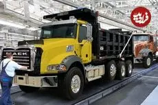 ببینید| نگاهی به صفر تا صد تولید کامیون های مشهور ماک در آمریکا