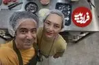 عکس| سفر زمان؛ «سحر ولدبیگی و علی صادقی» 15 سال قبل در یک فیلم فانتزی