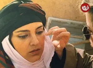 عکس| سفر زمان؛ «رویا نونهالی» در 27 سالگی و با چادر در اولین فیلم اش؛ سال 68