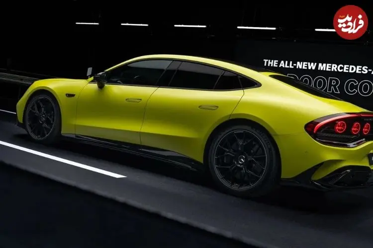 عکس| مرسدس-AMG GT برقی؛ شاهکاری که قوانین شتاب را دوباره تعریف می‌کند