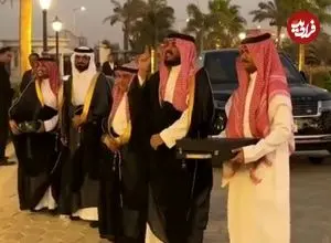 ببینید؛ هدیه ویژه تاجر عربستانی به مناسبت عروسی دوستش