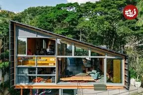 تصاویر؛ خانه توکا؛ جایی که هندسه و هنر به هم می رسند! 