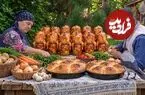 ببینید| غذای روستایی در آذربایجان؛ پخت مرغ به روشی متفاوت و در شیشه