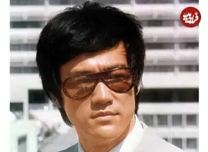 عکس| سفر در زمان؛ «بروسلی» با مدل ریش متفااوت در یک مصاحبه؛ سال 1350