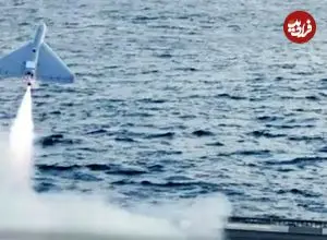 ببینید؛ شلیک غیرمنتظره اولین پهپاد انتحاری از پیشرفته‌ترین ناو جنگی آمریکا؛ زنگ خطر در خاورمیانه