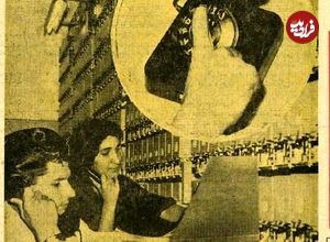 عکس؛ سفر در زمان؛ نارضایتی «دختران تلفنچی» از حقوق و محیط کارشان در ناصرخسرو