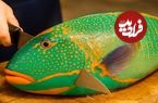 ببینید؛ برش ماهرانه و جالب انواع ماهی برای تهیه ساشیمی در تایوان
