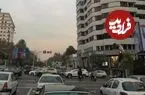 عکس| سفر زمان؛ تصویری از خیابان خاکی «کامرانیه» در دوران قاجار