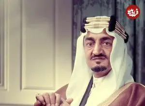 عکس| سفر در زمان؛ دیدر «ملک فیصل، پادشاه عربستان» با رئیس جمهور الجزایر در الجزیره؛ سال 1349