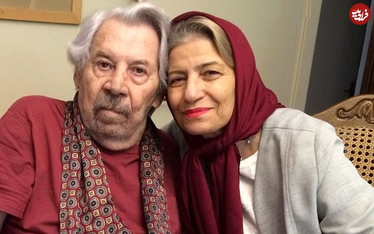 عکس| سفر به تاریخ؛ چهرۀ «داود رشیدی» در 35 سالگی در کنار همسرش «احترام برومند»