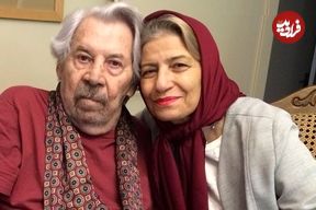 عکس| سفر به تاریخ؛ چهرۀ «داود رشیدی» در 35 سالگی در کنار همسرش «احترام برومند»