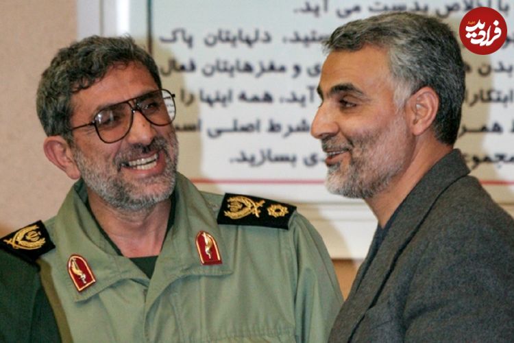 عکس؛ سفر در زمان؛ دیدار «پرویز پرستویی با سردار سلیمانی»؛ دهه 90