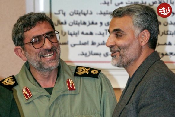 عکس؛ سفر در زمان؛ دیدار «پرویز پرستویی با سردار سلیمانی»؛ دهه 90