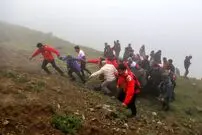 (ویدئو) فیلمی از بالگرد رئیسی که یک جنگل بان قبل از سقوط گرفته