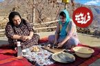 (ویدئو) غذای روستایی در کردستان؛ پخت سبزی پلو با ماهی