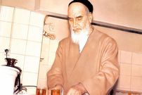 عکس؛ سفر به تاریخ؛ «امام خمینی (ره)» در کنار برادر بزرگترشان «آیت‌الله پسندیده»