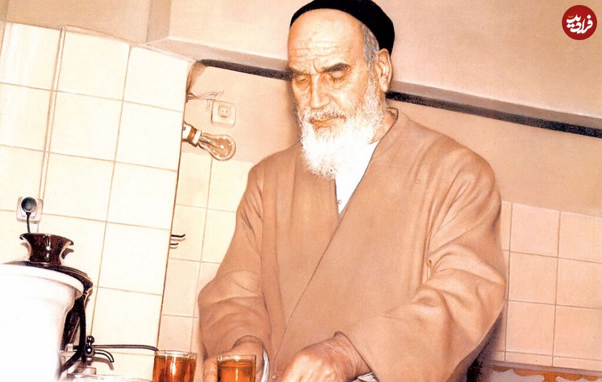 عکس؛ سفر به تاریخ؛ «امام خمینی (ره)» در کنار برادر بزرگترشان «آیتالله پسندیده»