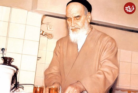 عکس؛ سفر به تاریخ؛ «امام خمینی (ره)» در کنار برادر بزرگترشان «آیت‌الله پسندیده»
