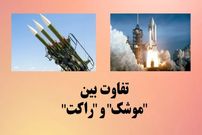 تفاوت بین موشک و راکت چیست؟