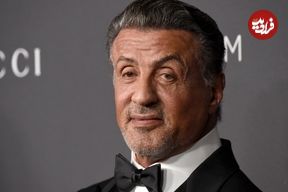 عکس| سفر در زمان؛ «سیلوستر استالونه» در حال پشتک زدن در یک هتل در نیویورک؛ سال 1355