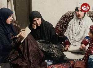 تصاویر| سفر به عصر قاجار؛ از «احمدشاه در میدان اسبدوانی» تا «تولید تریاک روی پشت‌بام»