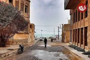 عکس| سفر به ایران قدیم؛ یک کوچه در «بوشهر» در زمان ناصرالدین شاه