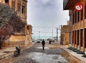 عکس| سفر به ایران قدیم؛ یک کوچه در «بوشهر» در زمان ناصرالدین شاه
