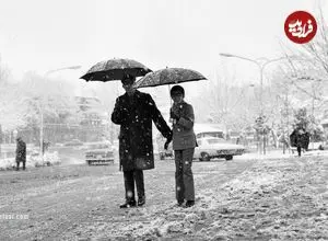 تصاویر؛ سفر در زمان؛ عکس‌هایی از تهران، اصفهان، همدان و اراک زیر برف؛ نیم قرن پیش